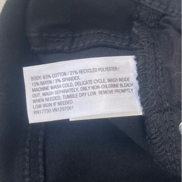 Goodfellow & Co Slim Total Flex Pants Mens 36 x 32 Black - Picture 6 of 9